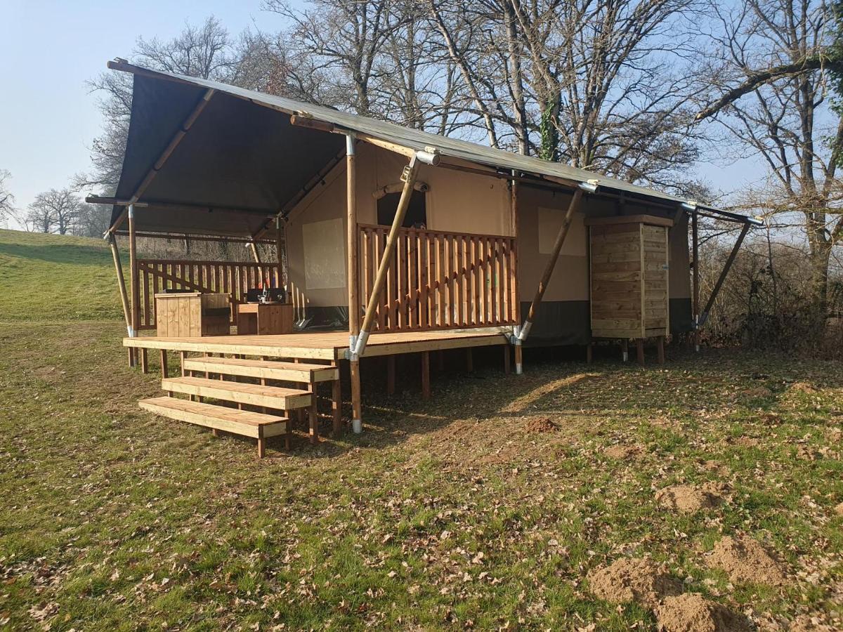 Luxury Safari Tents At Moulin Du Pommier Glamping & Camping Saulgond Luaran gambar