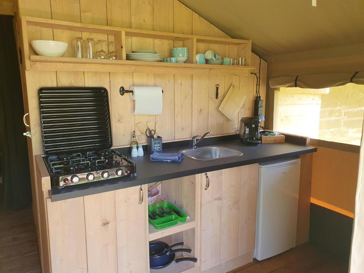 Luxury Safari Tents At Moulin Du Pommier Glamping & Camping Saulgond Luaran gambar