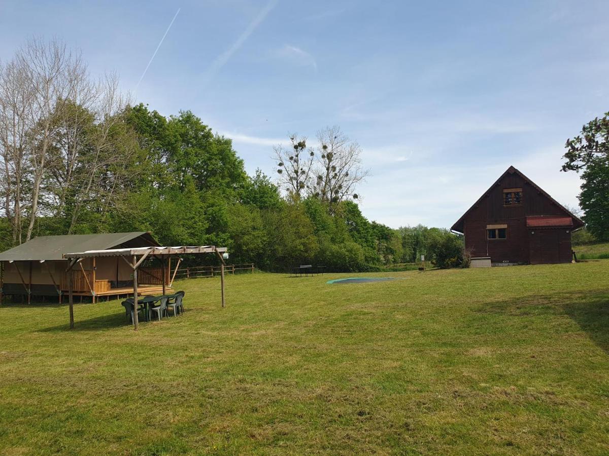 Luxury Safari Tents At Moulin Du Pommier Glamping & Camping Saulgond Luaran gambar