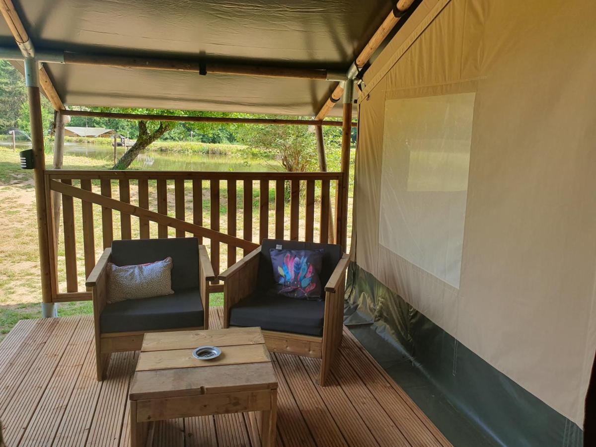 Luxury Safari Tents At Moulin Du Pommier Glamping & Camping Saulgond Luaran gambar