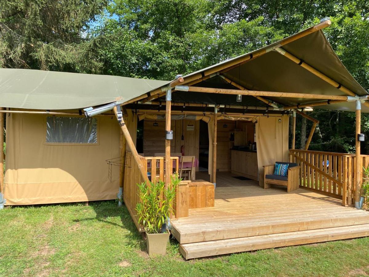 Luxury Safari Tents At Moulin Du Pommier Glamping & Camping Saulgond Luaran gambar